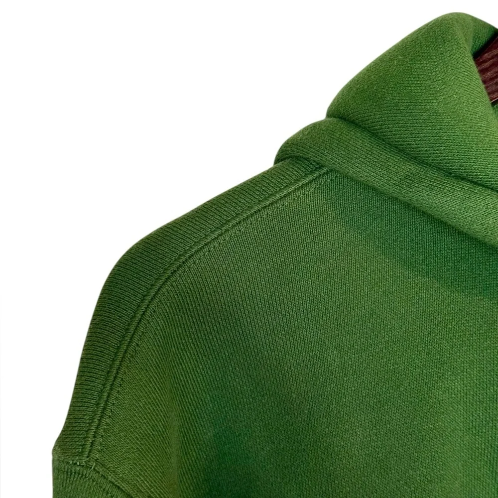 SOLD - NWOT | Aritzia TNA | Sweatfleece Bubble Fleece | Dark Emerald Green | S - Picture 10 of 12